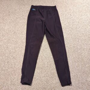Irideon Breeches Leggings Womens Medium Maroon Pull On Riding Equestrian